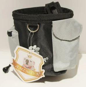 AMZNOVA Dog Treat Bag Training Pouch Waist Clip Extra Storage Poop Bag Holder - Picture 1 of 2