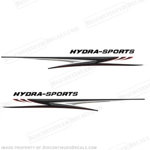 Fits HydraSports Giant 118" Long Graphics - Silver/Black/Red - Picture 1 of 1