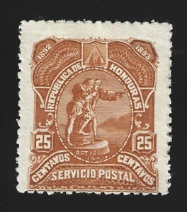 Honduras Scott 70 Uncancelled No Gum Previously Hinged - Picture 1 of 2