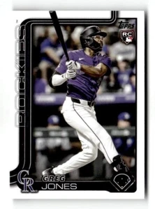 2025 Topps Series 1 - #36 Greg Jones (RC) - Bild 1 von 2