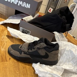Travis Scott Jumpman Jack Jordan UK9 Dark Mocha New - Picture 1 of 9