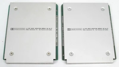 LOTE de 2 tarjetas Dolby tipo A Cat 22 módulo de reducción de ruido Foto 1 de 3