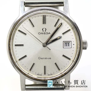 OMEGA Watch Geneva stainless steel strap 136.0099 cal.1030 hand-wound genuine - Picture 1 of 9