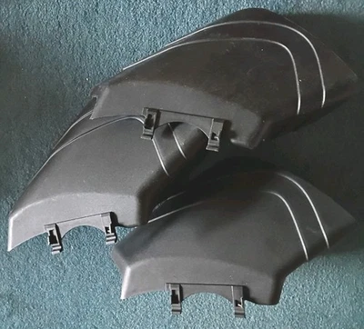 Lote de 3 conductos deflectores reemplaza 419942X428 419942X418 para Husqvarna Craftsman Foto 1 de 3