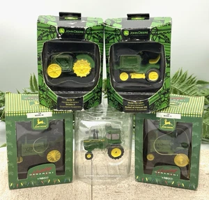 Enesco John Deere Tractor Hanging Ornament Christmas Lot Of 5 - Picture 1 of 16