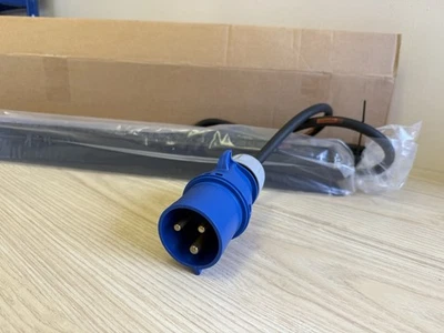 NEW 24 Way Rack Mountable IEC PDU 24 x C13 with 32A Commando Plug & 3 M Lead. - Image 1 of 4