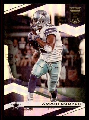 2020 Donruss Elite Amari Cooper No52 Dallas Cowboys - Изображение 1 из 2