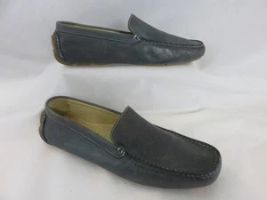 Bacco Bucci Devers Non Skid Mens Gray Casual Leather Shoes Loafers Moccasins 14M - Picture 1 of 7