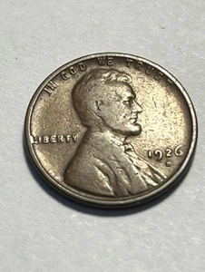 1926-D Lincoln Wheat Cent/F #380 - Bild 1 von 2