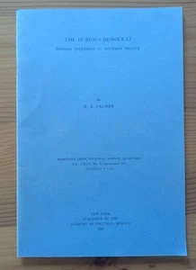 Thomas Jefferson Bourbon Francia Academia Ciencias Políticas 17pp Palmer - Imagen 1 de 3