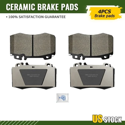 Pastillas de freno delanteras de cerámica para Mercedes-Benz C350 CL500 CL600 CLK500 E500 S350 Foto 1 de 4