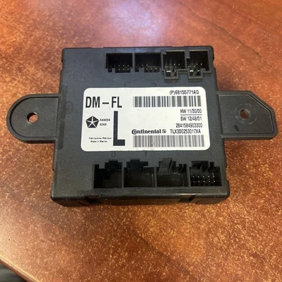 👍07 - 20 Módulo de control de puerta delantera izquierda Chrysler Dodge Jeep LH 05026861AE OEM Foto 1 de 2
