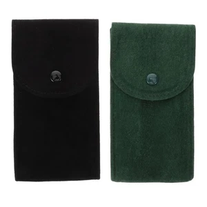  2 Stück Samt Uhrentasche Tragbare Tragetasche Kompakt Reisetasche - Bild 1 von 17