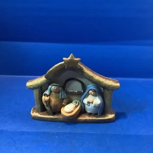 Belén María José Jesús en Establo - Sin Marca - Imagen 1 de 4