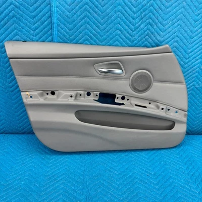 2006-2011 BMW 325I Front Left Driver  Side Door Panel Card OEM 354:titansilber - Image 1 of 4