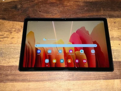 Samsung Galaxy Tab A7 SM-T500 32GB Wi-Fi 10.4" Rose Gold Cracked Screen - Image 1 of 4