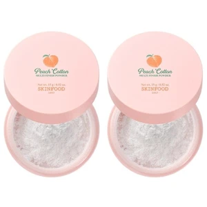 SKINFOOD Peach Cotton Multi Finish Powder Big Size 15g*2Pcs - FREE SHIPPING - Picture 1 of 1