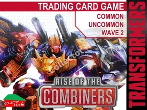 Transformers TCG Wave 2 Rise of the Combiners BATTLE Cards Common/Uncommon - Picture 1 of 53