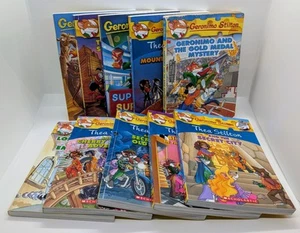 10 Geronimo Stilton Thea Stilton Paperback Book Lot Set Clean Good Condition  - Bild 1 von 9
