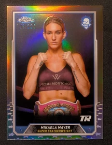 2024 Topps Chrome Boxing Mikaela Mayer Rookie #31 Bronze Refractor RC /225 - Bild 1 von 13