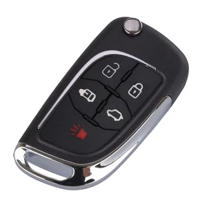 5 Buttons Flip Smart Key Fob Remote Folding Shell Case fit for Chevy Buick - Picture 1 of 4