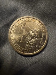 Rare 2007 P John Adams One Dollar Coin 2nd President Of The US. 1797 to 1801 - Picture 1 of 4