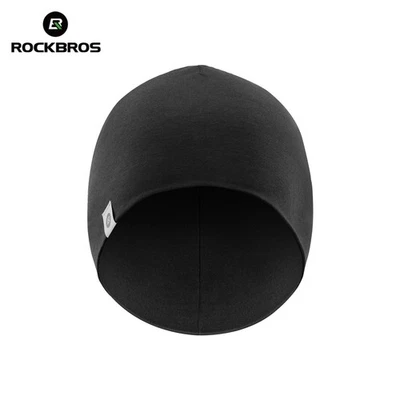 ROCKBROS Winter Tencel Wool Hat Elasticity Cycling Thermal Hood Men Women - Image 1 of 4