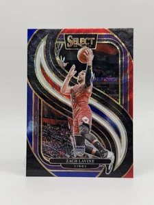 ZACH LAVINE - 2024-25 Panini Select Basketball #115 - PREMIER LEVEL - Tri-Color - Picture 1 of 2