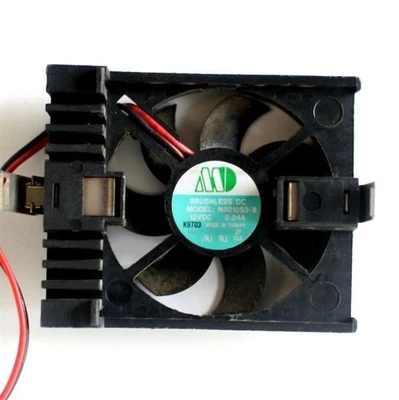 Mo brushless n5010s3-8 12vdc 0.04a sleeve bearing fan, cpu cooler, 2-wire - Image 1 of 2