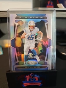 2025 Certified Holo Parallel Ladd McConkey #56 Chargers /399 - Picture 1 of 2