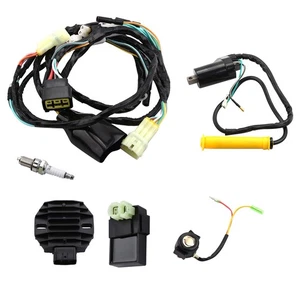 CDI Ignition Coil Spark Plug Starter Relay Rectifier Harness For HONDA TRX400EX - Picture 1 of 18