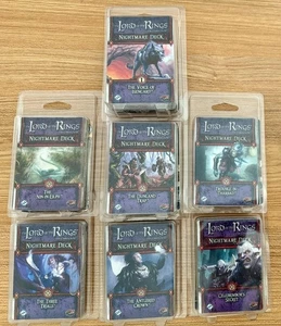 Lord of the Rings LCG Ring-Maker Nightmare Expansions Complete Cycle - BRAND NEW - Picture 1 of 1