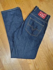 Kimes Ranch Cal Men's Jeans Medium Wash Blue 100% Cotton Straight Leg 33x32