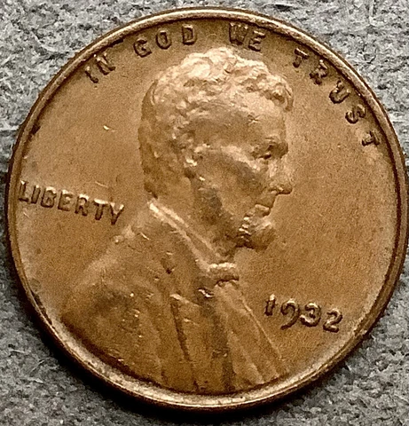 1932 p * Lincoln Wheat Cent - High Grade ~ A956 Cover