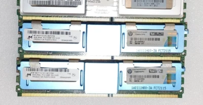 2x 8Gb 16Gb HP MT36HTF1G72FZ-667C1D4 73kh7p1 398709 memorie ecc Server memoria - Immagine 1 di 3