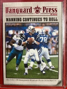Peyton Manning 2000 Vanguard Press #5 Indianapolis Colts - Picture 1 of 2
