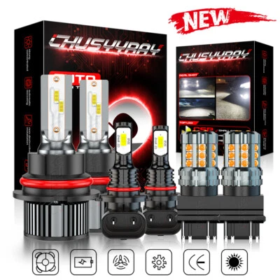 Faro LED + luces traseras + luz antiniebla para Mercury Mountaineer 2002-2006 Foto 1 de 4