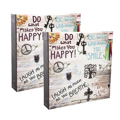 Photo album slip in case 3-ring binder holds 500 Photos 6x4''/ 10x15cm - X 2 - Image 1 of 4