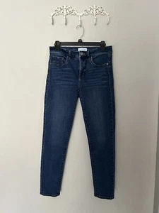 LOFT Womens Size 29/8 The Skinny Jeans Dark Wash Stretch - Picture 1 of 5