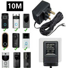 Video Ring Doorbell Door Bell Power Supply Adapter Transformer UK Plug in 10M