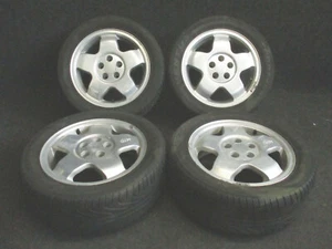 15" Alufelgen POLIERT Sommerreifen 205 50 VW Passat 35i 6x15 ET35 357601025T  - Bild 1 von 8