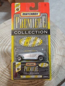 1995 Matchbox LE Premiere Collection Series 4 Plymouth Prowler Silver NIP - Picture 1 of 2