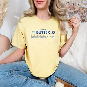 Salted Butter T-shirt | Funny Baking Gift, Comfort Colors® Foodie Sweatshirt & C - Picture 1 of 48