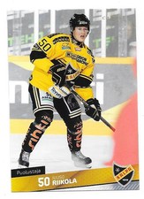 2016-17 Finnish CardSet #66 Juuso Riikola Kalpa, SCL Tigers