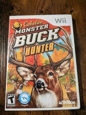 Cabela's Monster Buck Hunter (Nintendo Wii, 2010) Complete - Image 1 of 4
