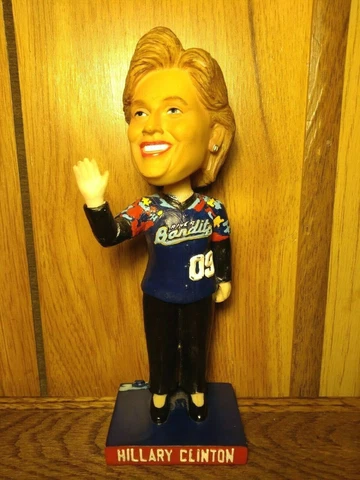 Quad Cities River Bandits HILLARY CLINTON Bobblehead SGA Cover