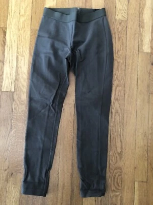 J. Crew Womens Size 0 Short Pixie Skinny Back Zip Pants Olive Green - Image 1 of 4