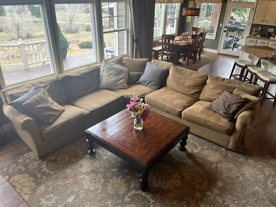 Argaus Large Beige Sectional - Image 1 of 3