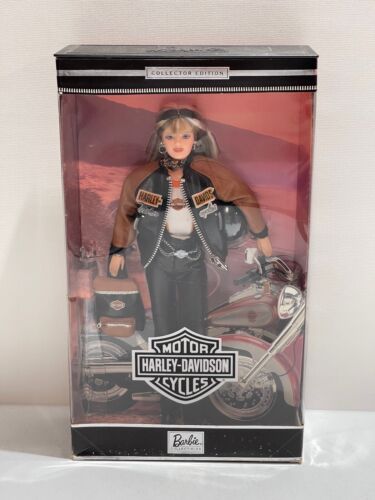 New Vintage Harley Davidson Barbie Doll 1999 Collector Edition #25637 B9