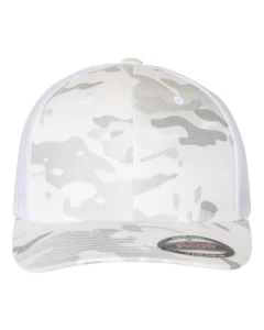 TRUCKER Hat Camo Classic Retro Cotton Mesh Cap Flexfit Hat New One Size - Picture 1 of 18